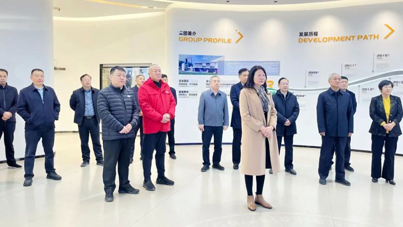 河南省政協(xié)副主席霍金花一行蒞臨旭瑞集團(tuán)參觀調(diào)研！